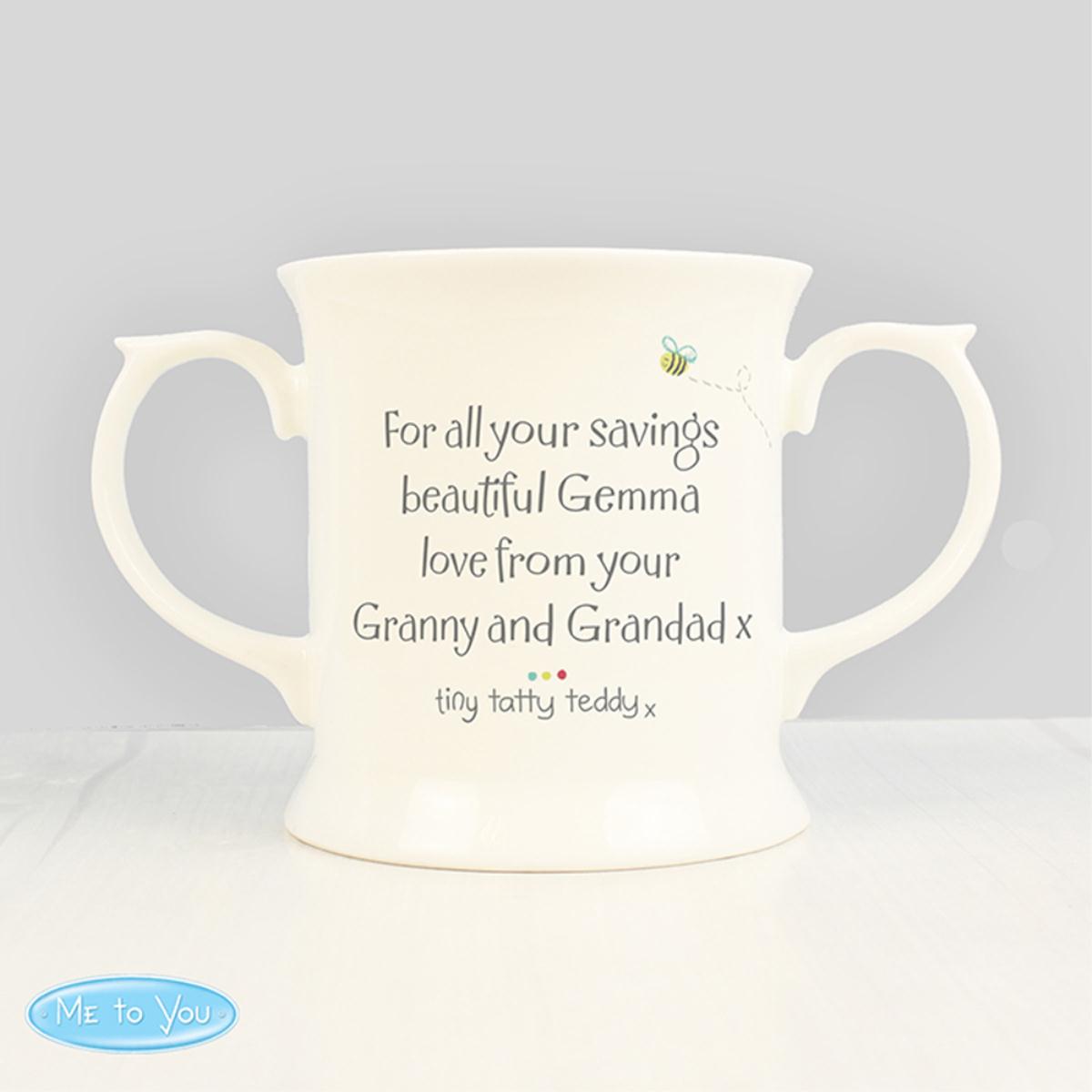 Personalised Tiny Tatty Teddy Cuddle Bug Babys Mug Extra Image 2
